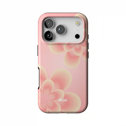 Peach Petals iPhone Case