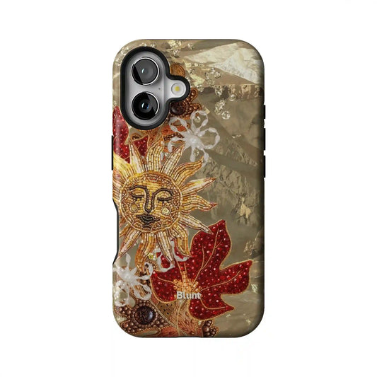 Golden Solstice iPhone Case