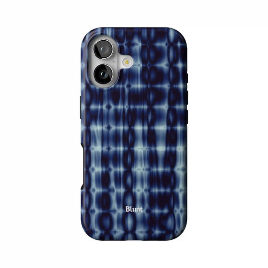 Blue Ripple iPhone Case