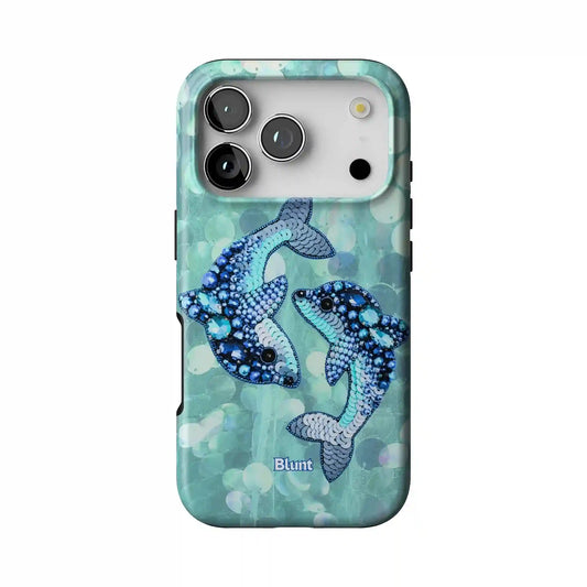 Sequin Fins iPhone Case