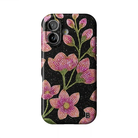 Stardust Bloom Statement iPhone Case