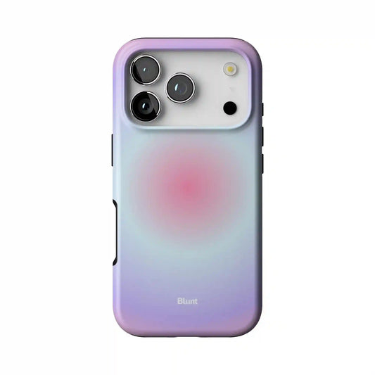 Pink Aura iPhone Case