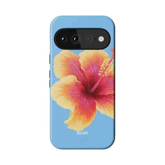 Blue Summer Crush Pixel Case