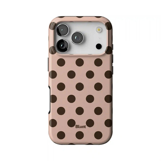 Bubble Blush Dot iPhone Case