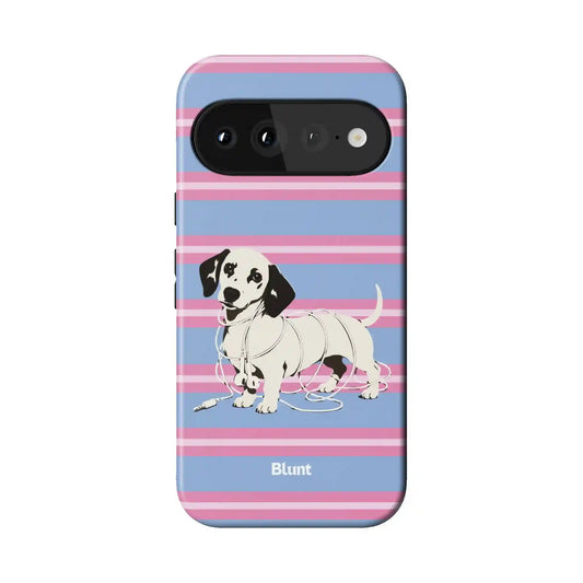 Striped Wired Weenie Pixel Case