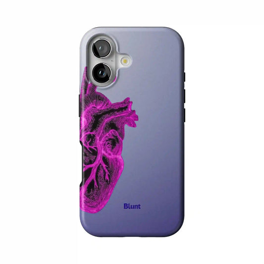 Anatomy Heart Pink iPhone Case