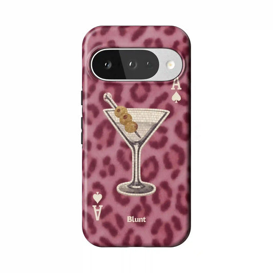 Pink Cheetah Dirty Martini Pixel Case