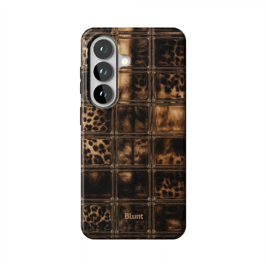 Checkered Print Samsung Case