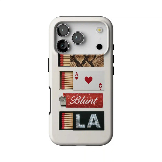 Cream Match iPhone Case