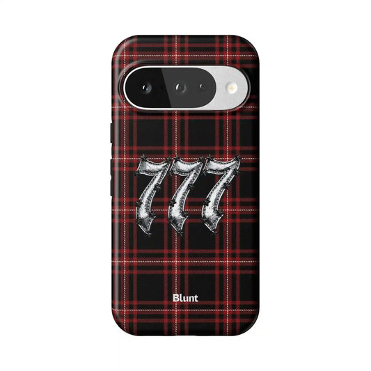 Lucky Plaid Pixel Case