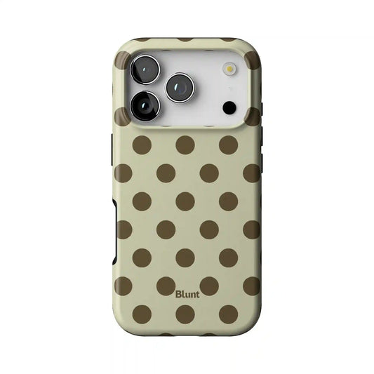 Pistachio Dot iPhone Case