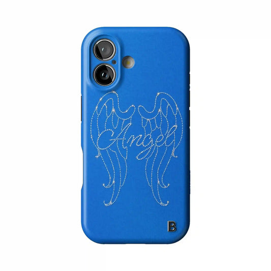 True Blue Angel Statement iPhone Case