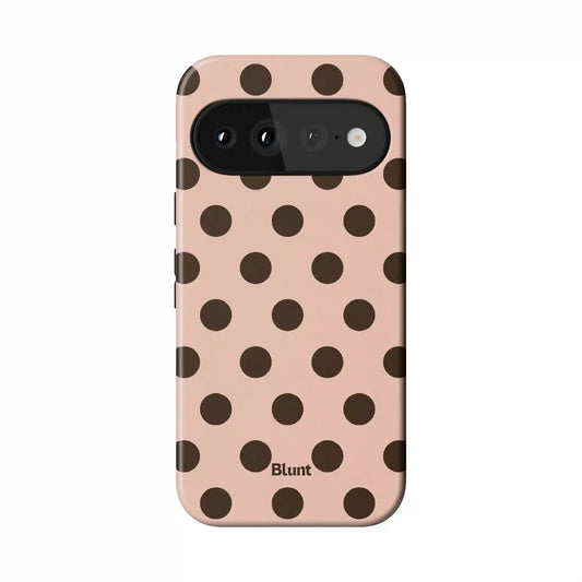 Bubble Blush Dot Pixel Case