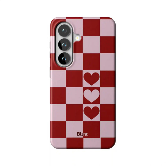 Checker Love Samsung Case