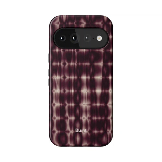 Purple Ripple Pixel Case