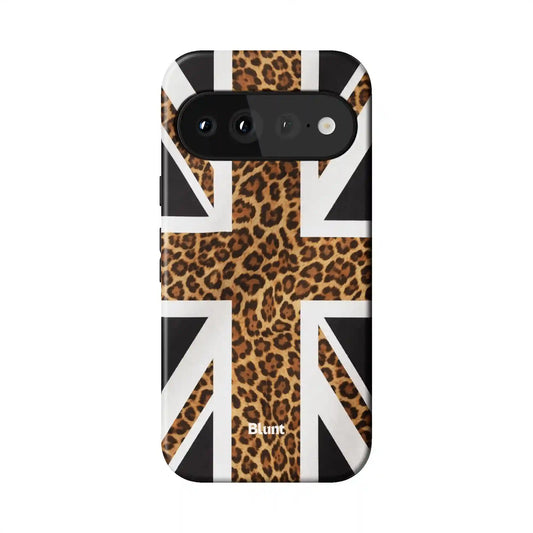 Cheetah Brit Pixel Case