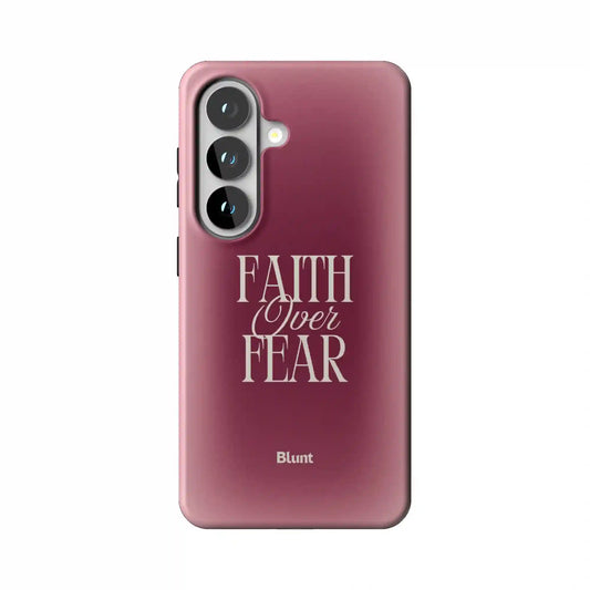 Faith Over Fear Samsung Case