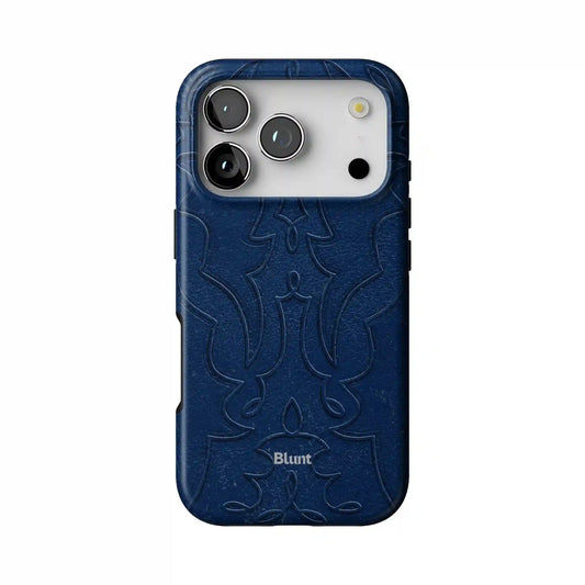 Navy Cut iPhone Case