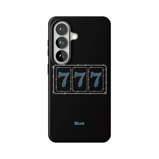 Blue Lucky 777 Samsung Case