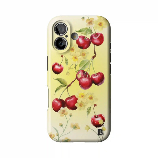 Cherry Charm Statement iPhone Case