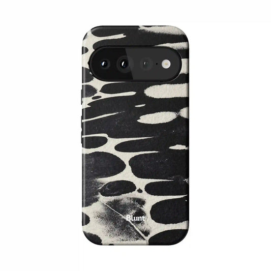 Noir Abstract Pixel Case