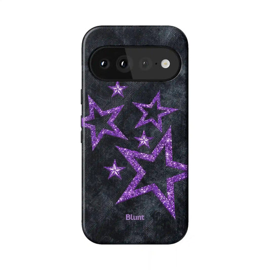 Denim Popstar Pixel Case