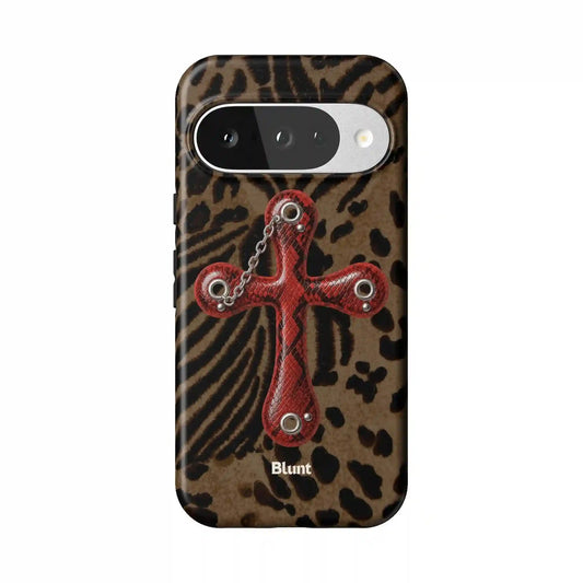 Pierced Leocross Pixel Case