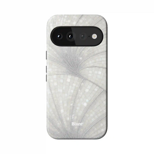 Silver Luster Pixel Case