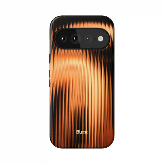 Copper Ripple Pixel Case