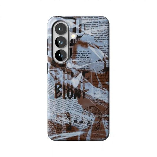 Blue Love Letter Samsung Case
