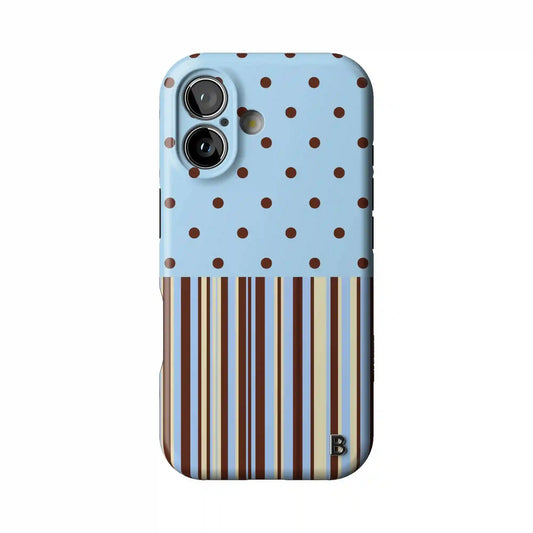 Blueline Statement iPhone Case