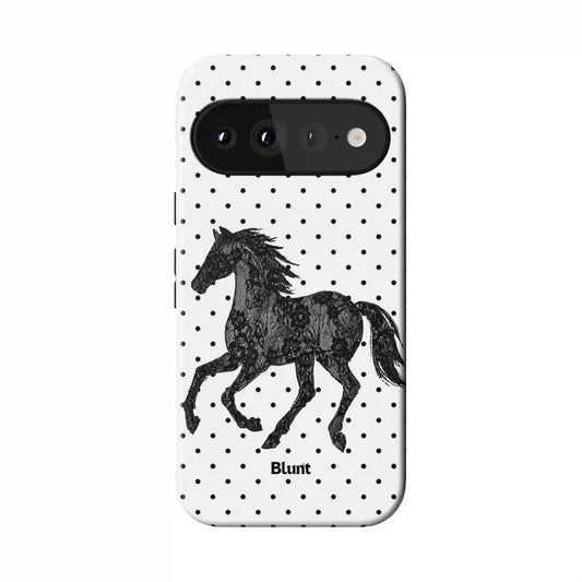 Polka Pony Pixel Case