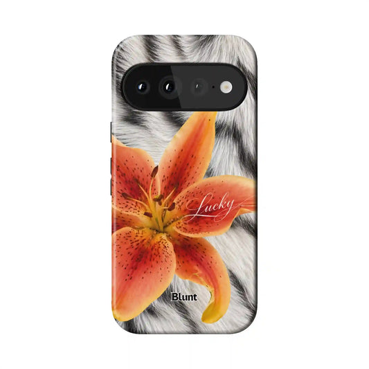 Lucky Floral Fur Pixel Case