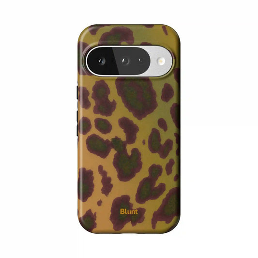 Cranberry Cheetah Pixel Case