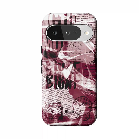 Red Love Letter Pixel Case