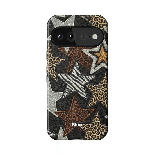 Noir Star Pixel Case