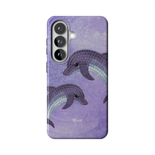 Purple Delphine Samsung Case