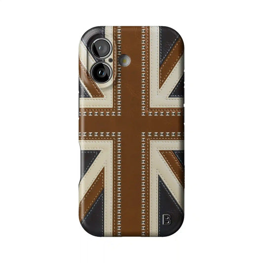 Brown Union Statement iPhone Case
