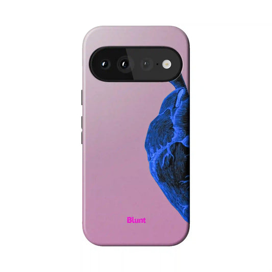 Anatomy Heart Blue Pixel Case