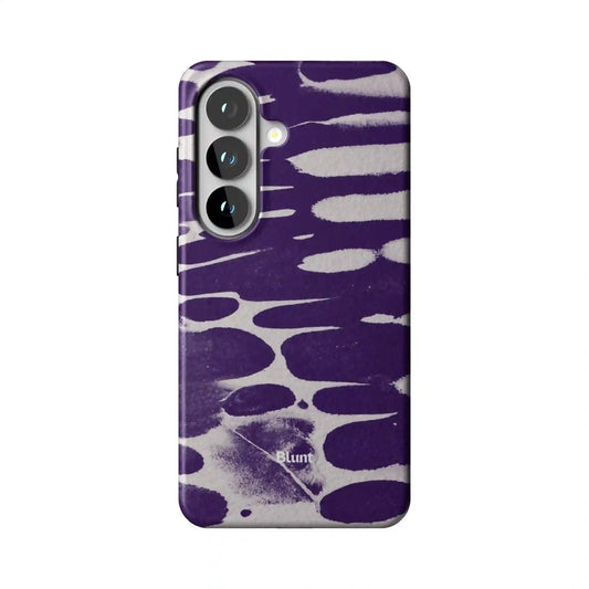 Plum Noir Abstract Samsung Phone Case