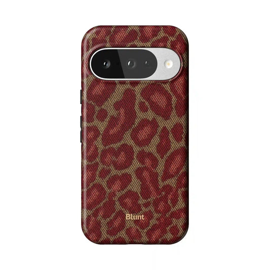 Red Ember Pixel Case