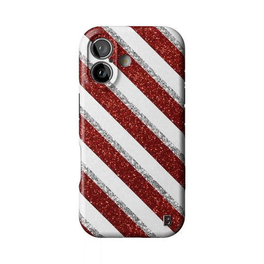 Candy Cane Statement iPhone Case