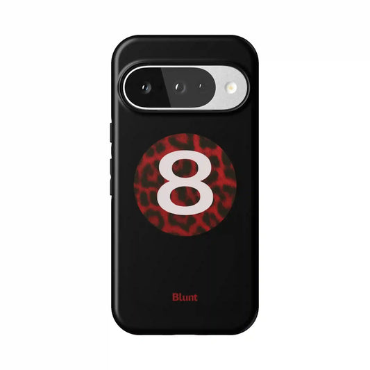 Red Cheetah Magic 8 Pixel Case