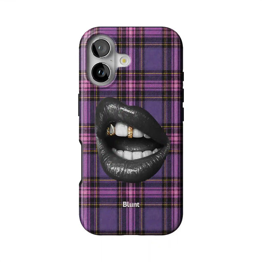 Talking Plaid iPhone Case