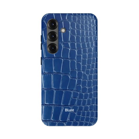 Blue Plush Samsung Case