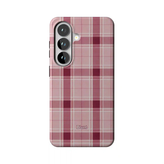 Plaid Mauvin Samsung Case