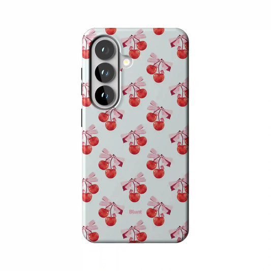White Cherry Samsung Case