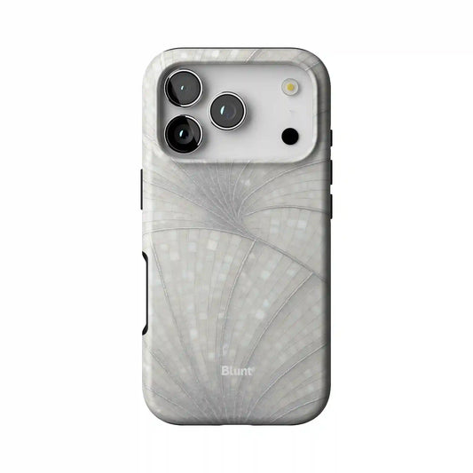 Silver Luster iPhone Case