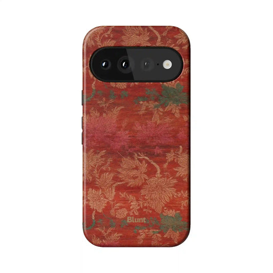 Crimson Tapestry Pixel Case