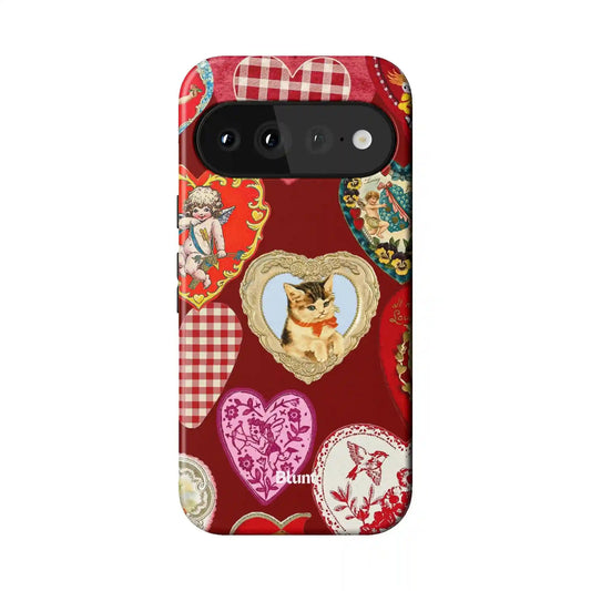 Vintage Love Pixel Case